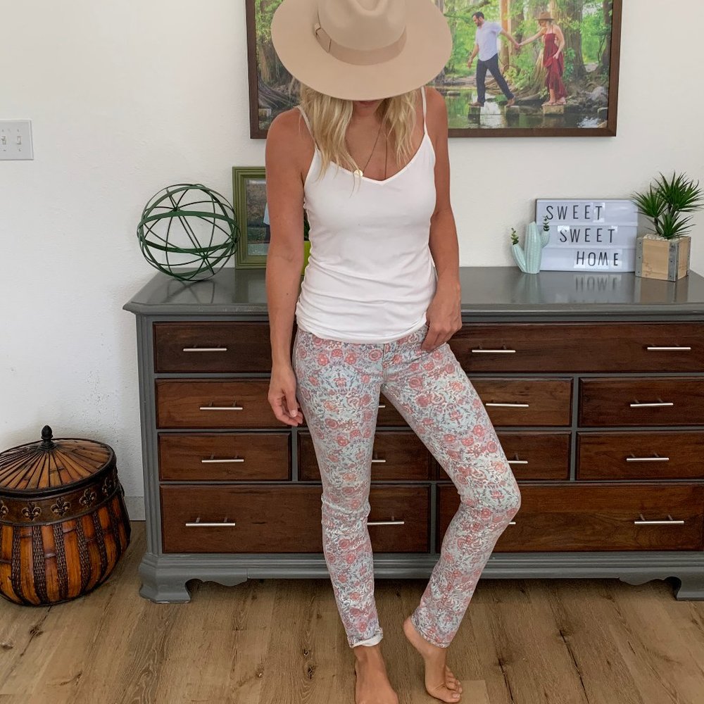 BCBG Floral Denim